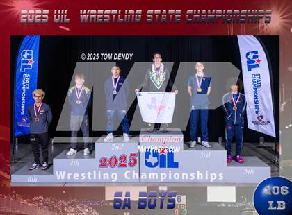 Thumbnail 1 in UIL Wrestling 5A-6A Finals (Awards) photogallery.