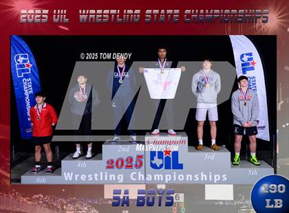 Thumbnail 2 in UIL Wrestling 5A-6A Finals (Awards) photogallery.