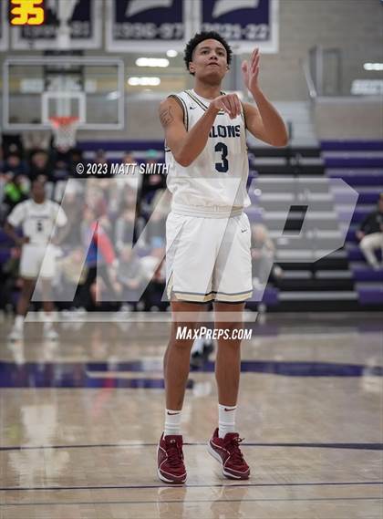 Thumbnail 1 in Dynamic Prep vs. Pebblebrook (Holiday Hoopfest) photogallery.