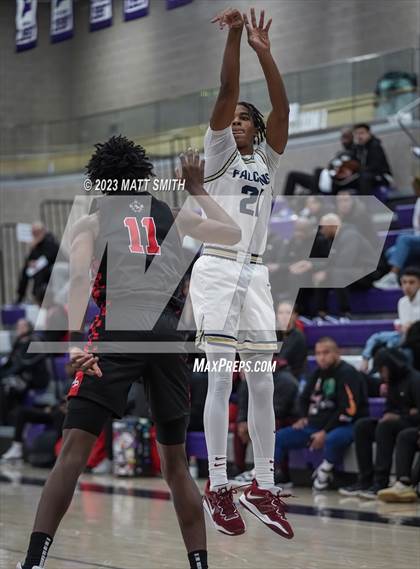 Thumbnail 1 in Dynamic Prep vs. Pebblebrook (Holiday Hoopfest) photogallery.