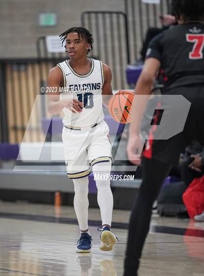 Thumbnail 1 in Dynamic Prep vs. Pebblebrook (Holiday Hoopfest) photogallery.