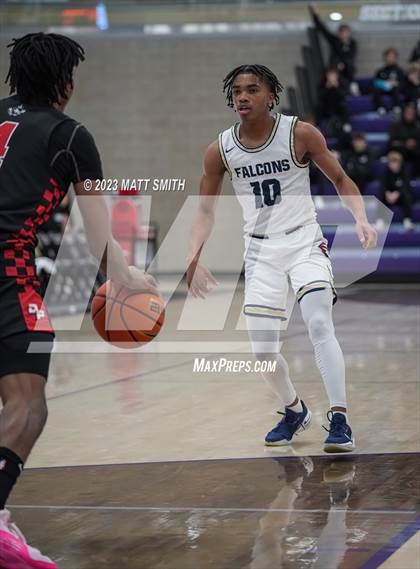 Thumbnail 1 in Dynamic Prep vs. Pebblebrook (Holiday Hoopfest) photogallery.
