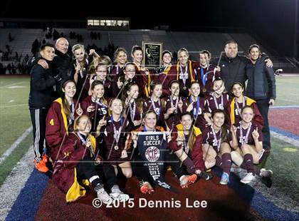Thumbnail 3 in Liberty vs Monte Vista (CIF NCS D1 Final) photogallery.