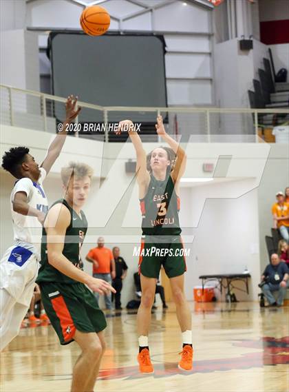 Thumbnail 3 in East Lincoln vs. Lake Norman Charter (South Fork 2A Conference Tournament Final) photogallery.