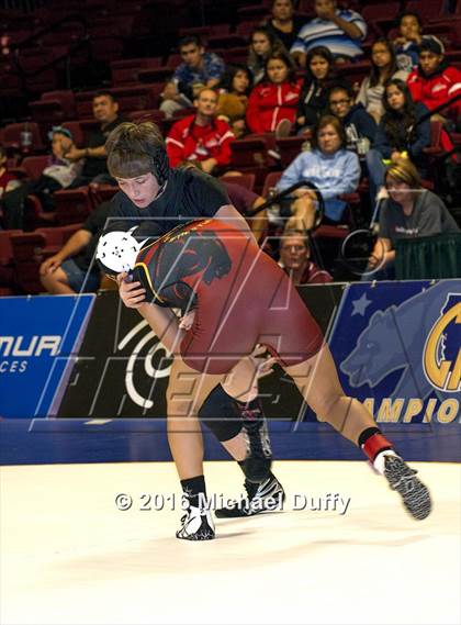 Thumbnail 3 in CIF State Girls Wrestling Championships (Finals) photogallery.