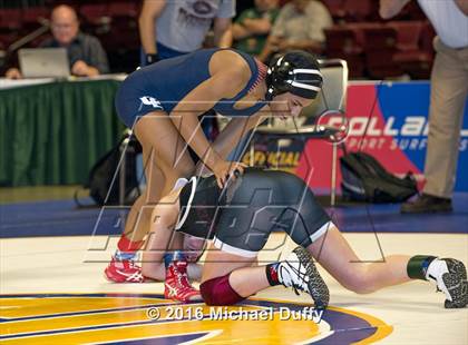 Thumbnail 2 in CIF State Girls Wrestling Championships (Finals) photogallery.