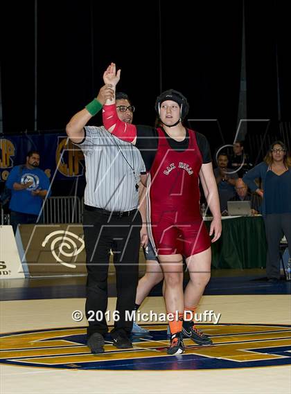 Thumbnail 1 in CIF State Girls Wrestling Championships (Finals) photogallery.