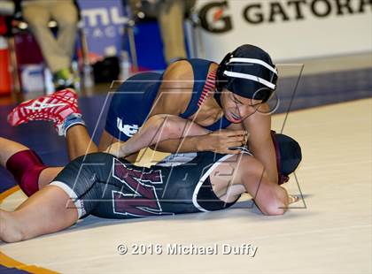 Thumbnail 1 in CIF State Girls Wrestling Championships (Finals) photogallery.