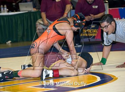 Thumbnail 1 in CIF State Girls Wrestling Championships (Finals) photogallery.