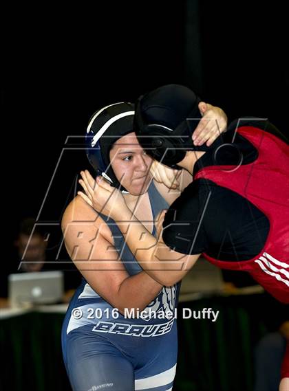Thumbnail 3 in CIF State Girls Wrestling Championships (Finals) photogallery.