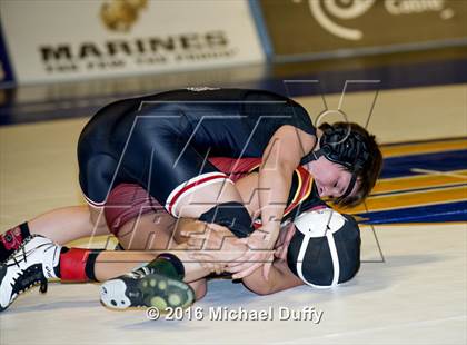 Thumbnail 3 in CIF State Girls Wrestling Championships (Finals) photogallery.