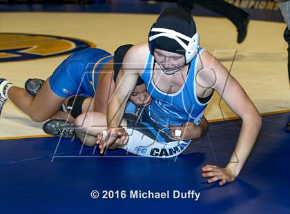 Thumbnail 1 in CIF State Girls Wrestling Championships (Finals) photogallery.