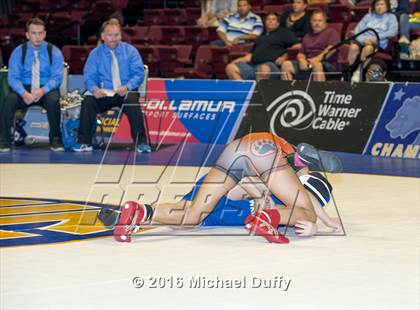 Thumbnail 2 in CIF State Girls Wrestling Championships (Finals) photogallery.