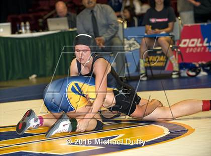 Thumbnail 1 in CIF State Girls Wrestling Championships (Finals) photogallery.
