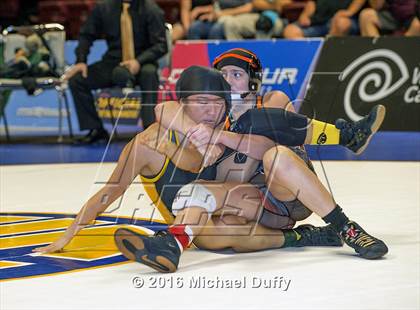 Thumbnail 2 in CIF State Girls Wrestling Championships (Finals) photogallery.