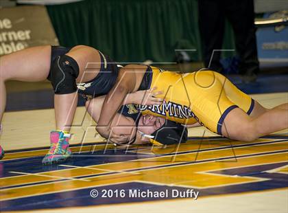 Thumbnail 1 in CIF State Girls Wrestling Championships (Finals) photogallery.