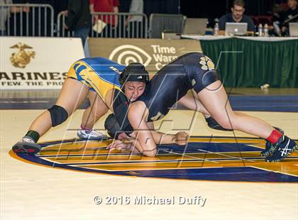 Thumbnail 3 in CIF State Girls Wrestling Championships (Finals) photogallery.