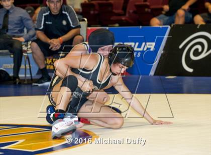 Thumbnail 3 in CIF State Girls Wrestling Championships (Finals) photogallery.