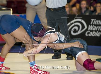 Thumbnail 3 in CIF State Girls Wrestling Championships (Finals) photogallery.