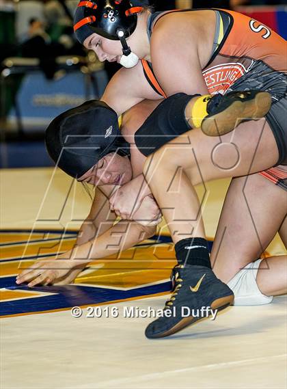 Thumbnail 1 in CIF State Girls Wrestling Championships (Finals) photogallery.