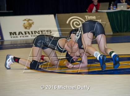 Thumbnail 2 in CIF State Girls Wrestling Championships (Finals) photogallery.