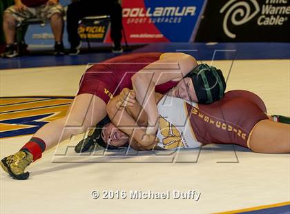 Thumbnail 2 in CIF State Girls Wrestling Championships (Finals) photogallery.