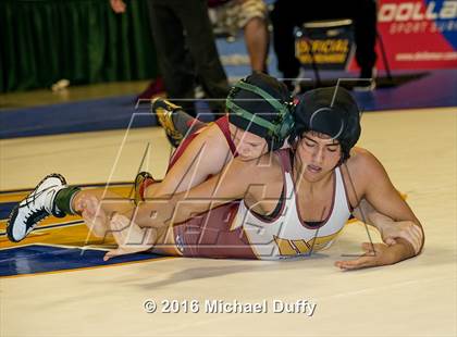 Thumbnail 2 in CIF State Girls Wrestling Championships (Finals) photogallery.