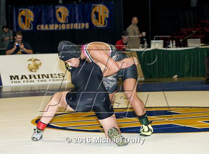 Thumbnail 3 in CIF State Girls Wrestling Championships (Finals) photogallery.