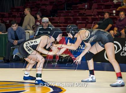 Thumbnail 1 in CIF State Girls Wrestling Championships (Finals) photogallery.