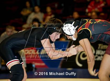 Thumbnail 2 in CIF State Girls Wrestling Championships (Finals) photogallery.