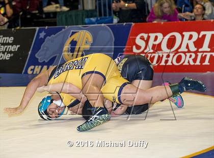Thumbnail 2 in CIF State Girls Wrestling Championships (Finals) photogallery.