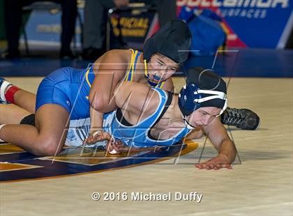Thumbnail 2 in CIF State Girls Wrestling Championships (Finals) photogallery.