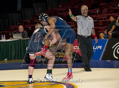 Thumbnail 1 in CIF State Girls Wrestling Championships (Finals) photogallery.