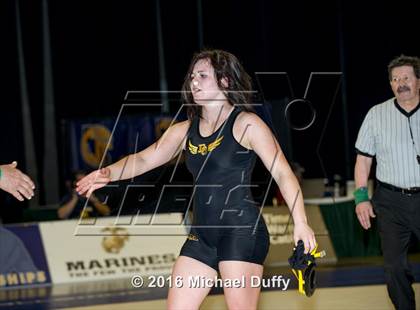 Thumbnail 1 in CIF State Girls Wrestling Championships (Finals) photogallery.
