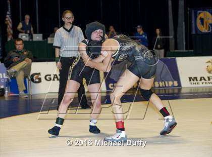 Thumbnail 3 in CIF State Girls Wrestling Championships (Finals) photogallery.