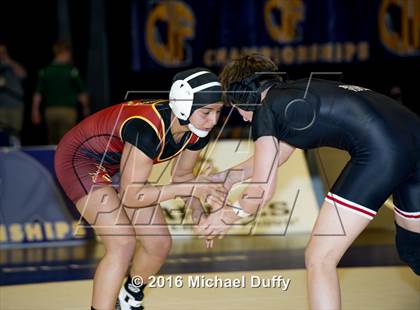 Thumbnail 2 in CIF State Girls Wrestling Championships (Finals) photogallery.