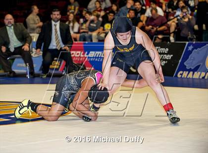Thumbnail 2 in CIF State Girls Wrestling Championships (Finals) photogallery.