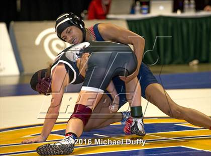 Thumbnail 3 in CIF State Girls Wrestling Championships (Finals) photogallery.