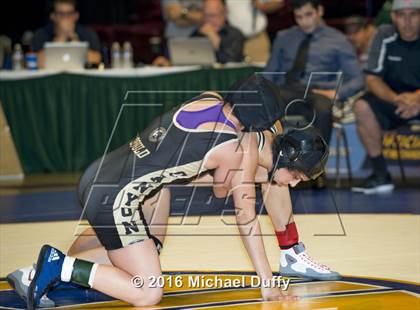 Thumbnail 2 in CIF State Girls Wrestling Championships (Finals) photogallery.