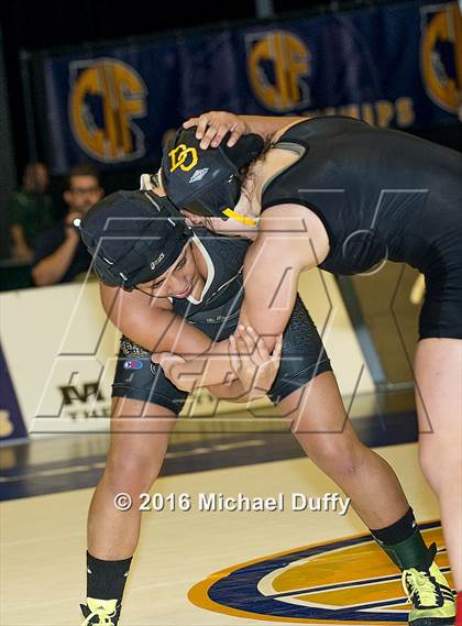 Thumbnail 1 in CIF State Girls Wrestling Championships (Finals) photogallery.
