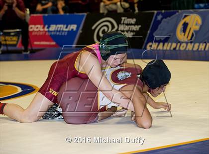 Thumbnail 3 in CIF State Girls Wrestling Championships (Finals) photogallery.