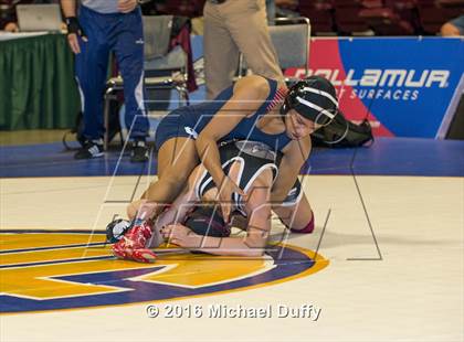 Thumbnail 3 in CIF State Girls Wrestling Championships (Finals) photogallery.
