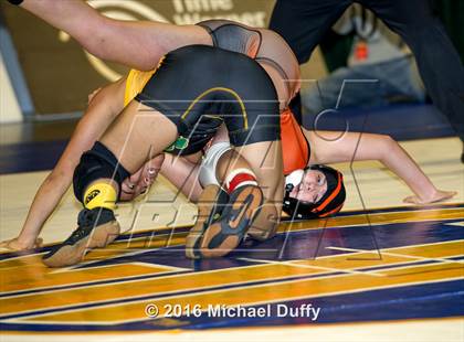 Thumbnail 2 in CIF State Girls Wrestling Championships (Finals) photogallery.