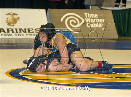 Thumbnail 2 in CIF State Girls Wrestling Championships (Finals) photogallery.