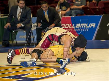 Thumbnail 3 in CIF State Girls Wrestling Championships (Finals) photogallery.