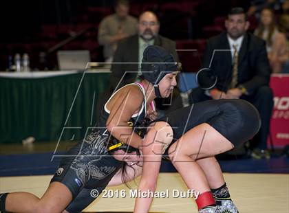 Thumbnail 1 in CIF State Girls Wrestling Championships (Finals) photogallery.