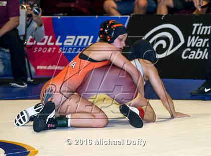 Thumbnail 2 in CIF State Girls Wrestling Championships (Finals) photogallery.
