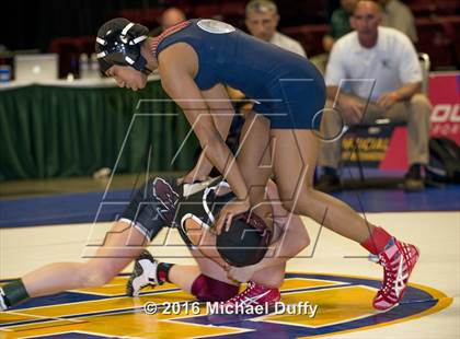 Thumbnail 2 in CIF State Girls Wrestling Championships (Finals) photogallery.