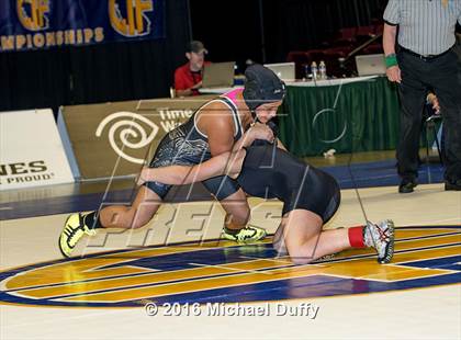 Thumbnail 1 in CIF State Girls Wrestling Championships (Finals) photogallery.