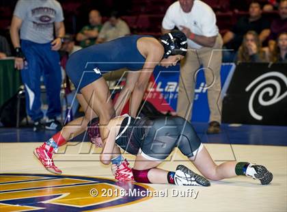 Thumbnail 1 in CIF State Girls Wrestling Championships (Finals) photogallery.